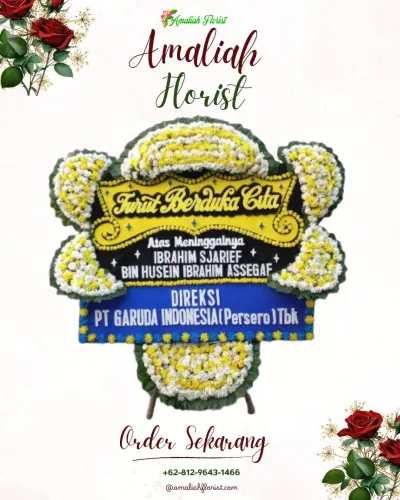 Papan Bunga Duka di Sukra